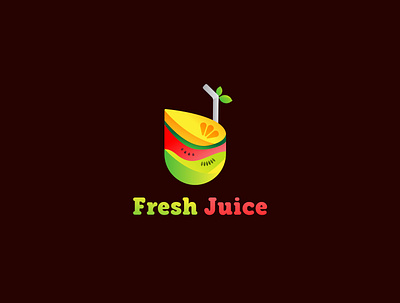 Fresh Juice 3d animation branding design fresh juice graphic graphic design icon illustration logo motion graphics typography ui vector