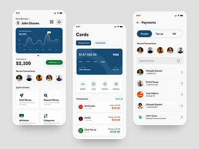 Finance App Concept