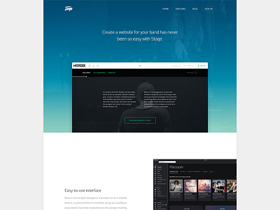 Landing page app landing mac page product ui ux web website