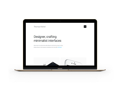 New portfolio online! case study designer minimalist modern online personal portfolio simple ui ux website