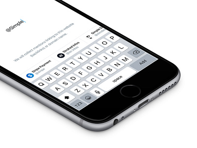 Alert Creation iOS create creation interface ios minimalist product search simple steps twitter ui ux