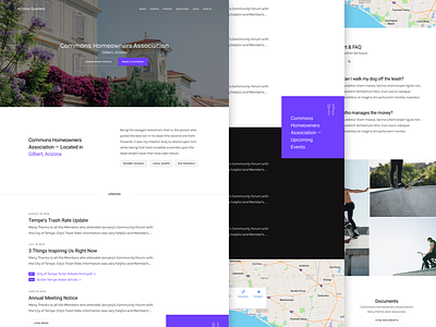 Arizona Quarters 🏡 articles blog case study interface landing page launch minimal product theme ui ux website