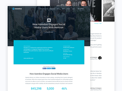 Case Study 💖 case study colors custom customer feedbacks landing testimony ui ux video website