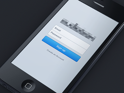 Sign up app home in ios iphone login minimalist sign ui ux