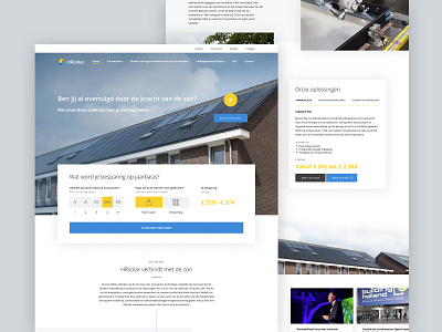 HRsolar Webdesign by Menno van Paassen