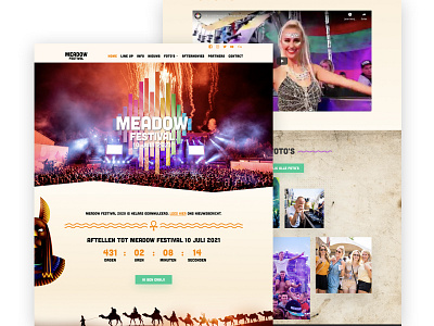 Hardstyle Festival Website Egypt Theme