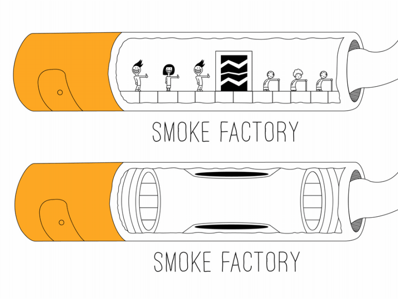 Smoke Factories - Part 2 animation design illustration motion