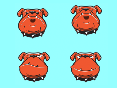 Bigdog dog illustration mascot