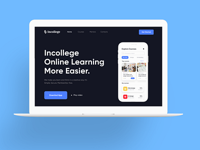 Education Platform UX/UI App Design branding design landing poland redesign ui ux warszawa