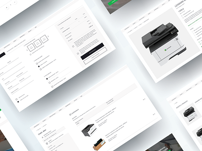 UX/UI Design for Printer shop