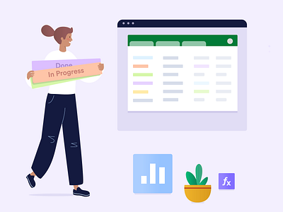 Project Management I calculation collaborative data design done form formulas illustration jotform launch manager process product project management tool projects tables task manager tasks workflow workspace