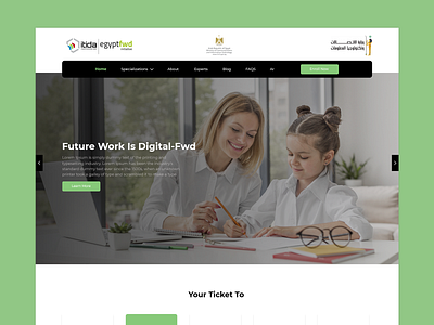 Egypt FWD Website - UI Design