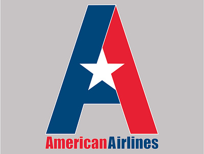 American Airlines (Concept) airline airlines american aviation brand design graphic design identity logo travel visual