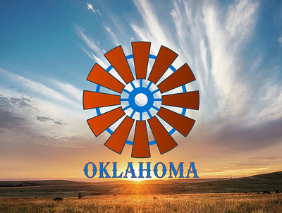 Oklahoma brand design graphic design identity logo ok oklahoma plains state travel visual