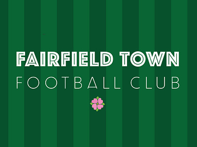 Fairfield Town Football Club brand connecticut design dogwood fairfield football graphic design identity logo new england soccer sports town visual wordmark