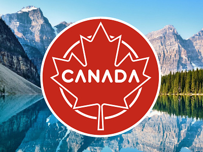 Canada brand canada design graphic design identity logo maple leaf travel visual