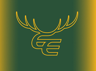 Edmonton Elks brand canada canadian cfl design edmonton elks football graphic design identity logo sports visual