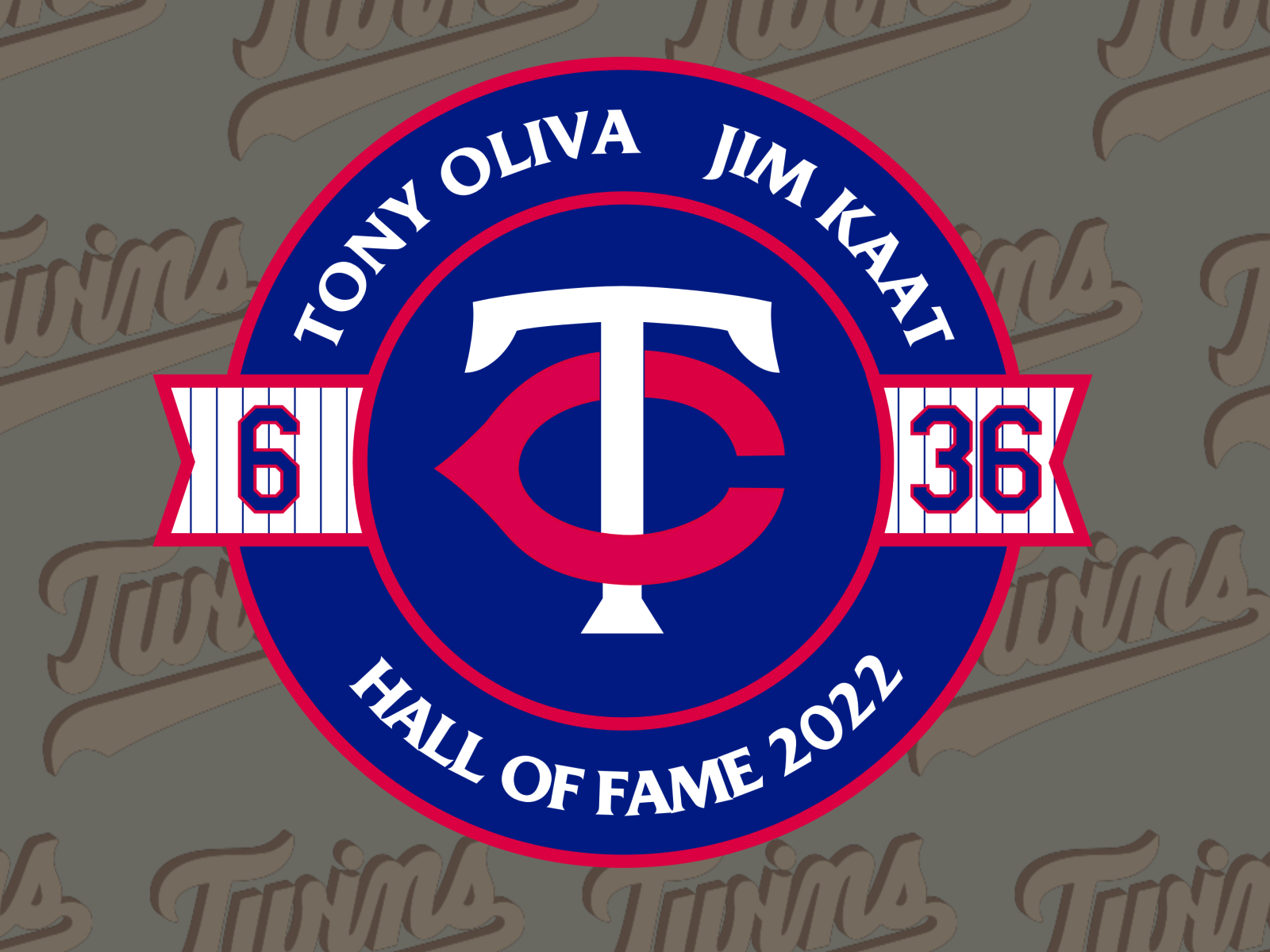 Minnesota Twins - Tony Oliva, Jim Kaat (Hall of Fame 2022) by