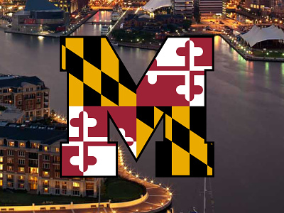 Maryland brand design graphic design identity logo maryland state travel visual