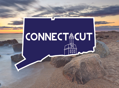 Connecticut brand connecticut ct design graphic design identity logo new england nutmeg state travel visual