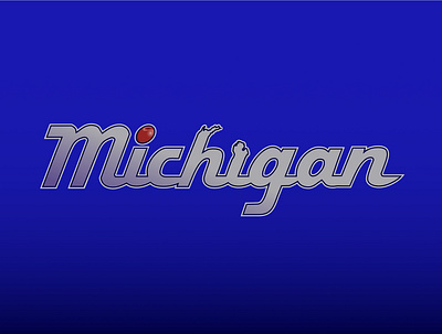 Michigan art brand design graphic design identity logo michigan state travel visual