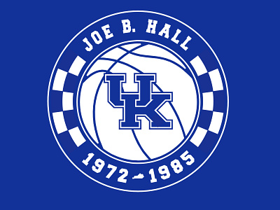 Joe B. Hall basketball brand coach college design graphic design identity kentucky logo ncaa sec sports uk visual wildcats
