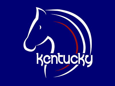 Kentucky bluegrass brand commonwealth design graphic design horse identity kentucky logo state travel visual