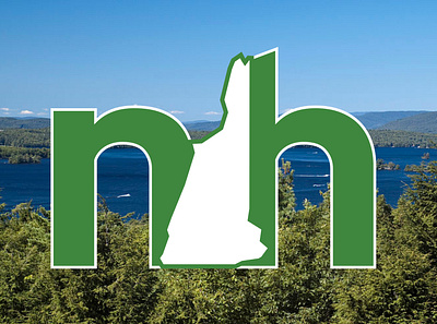 New Hampshire brand design graphic design identity logo new england new hampshire nh state travel visual