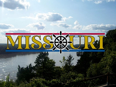 Missouri brand branding design graphic design identity illustration logo missouri river state steamboat travel ui visual