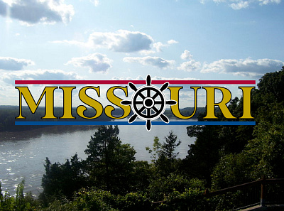 Missouri brand branding design graphic design identity illustration logo missouri river state steamboat travel ui visual