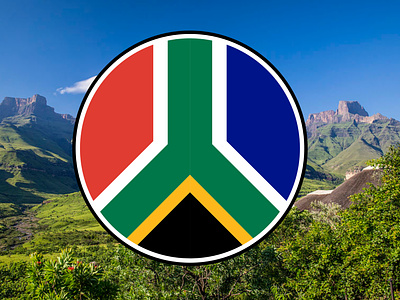 South Africa africa animation brand design graphic design identity logo peace south africa travel ui visual