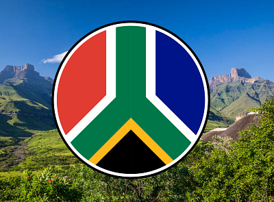 South Africa africa animation brand design graphic design identity logo peace south africa travel ui visual