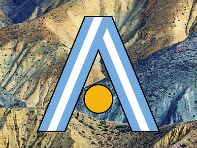 Argentina argentina brand branding design flag graphic design identity illustration logo south america travel ui visual