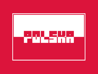 Poland (Polska) brand branding design europe graphic design identity illustration logo poland polska travel ui visual