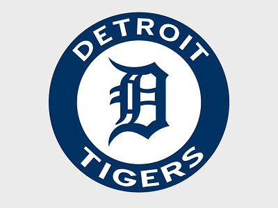 Detroit Tigers baseball brand branding design detroit graphic design identity illustration logo mlb sports tigers ui visual