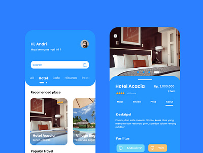 Mobile Traveling App design hotel booking app mobile app mobile design ui