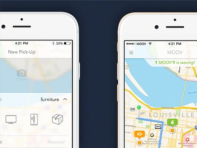 MOOV app iphone6 moov sketch3 ui