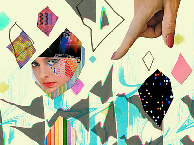 Collage Illustration for Betaworks collage illustration