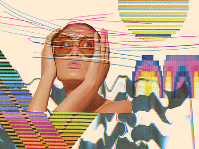 Collage Illustration for Betaworks