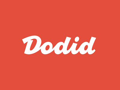 Dodid brief did do letter lettering logo logotype service