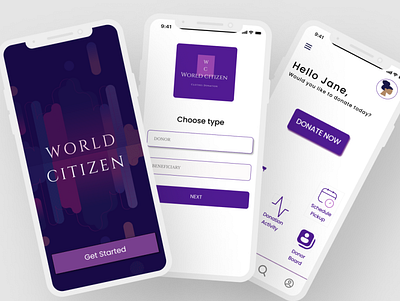 World Citizen Clothes Donation Mobile App