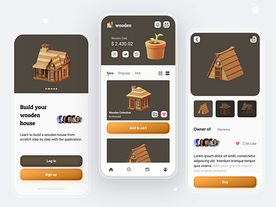 Wooden | App Design