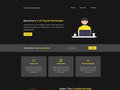 web design bootcamp figma front end ui user interface web design website