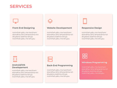 services web design