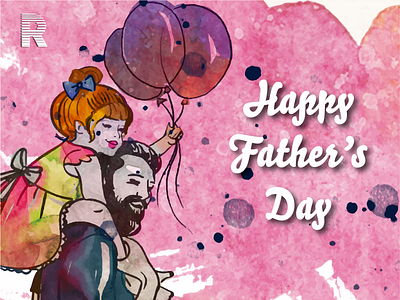 Happy Father's Day 2danimation 3d animation branding catchy design illustration ui vector