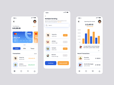 Finance mobile app