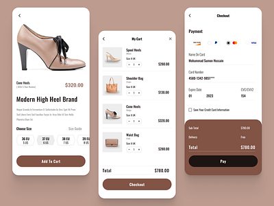 E-commerce Checkout UI Design