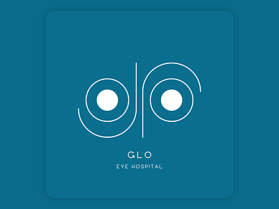 Glo Eye Hospital III brand identity company logo composition concept creative design eye hospital eyes geometric graphic design health hospital logo inspiration logo design logotype medical symmetry two color