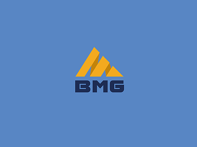 BMG - Logo auger boer branding design drill equipment flat industrial logo machinery
