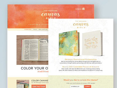 Canvas Message Bible